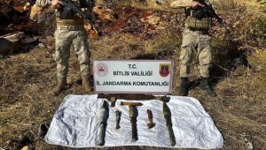 Bitlis'te el yapımı patlayıcı düzenekleri bulundu