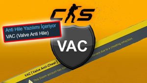 Steam, oyunlardaki anti hile yazılımlarını oyunculara gösterecek