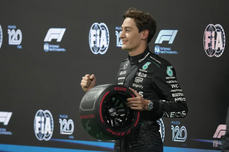 George Russell Las Vegas Grand Prix'sinde pole pozisyonunu aldı