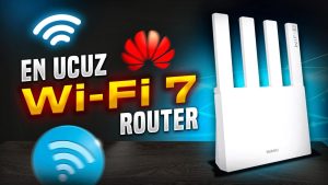 Huawei WiFi BE3, yüksek hızlı internet sunuyor