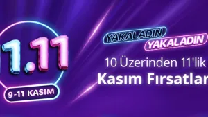 n11'de 11.11 indirimleri başladı!