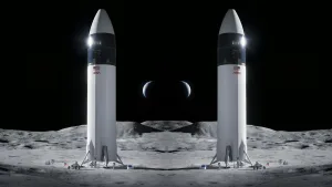 NASA, SpaceX ve Blue Origin'den Ay'a iniş bekliyor