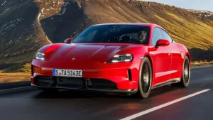 Porsche Taycan 2025 modelinde güç artışı sağlıyor