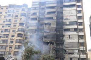 İsrail ordusu Dahiye'ye yoğun hava saldırısı düzenliyor