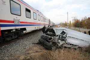 tren kazasında 1 kişi hayatını kaybetti