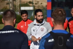 Olcay Şahan U20 Milli Takım maçını izlemek için İstanbul'a gitti