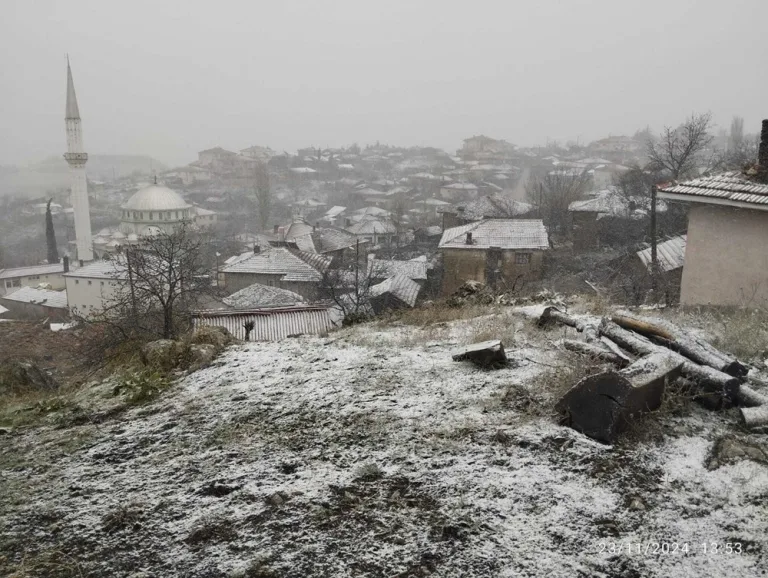 Kar kalınlığı 20 santimetreye ulaştı, her yer bembeyaz oldu