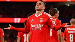 Kerem Aktürkoğlu Benfica'ya 2 asistle katkı sağladı