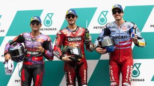 Malezya Grand Prix'sinde Bagnaia zafer kazandı