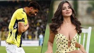 Fenerbahçeli Samet Akaydin, Hazal Çağlar'a aşkını ilan etti