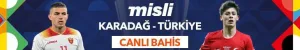 A Milli Takım Karadağ ile kritik maça çıkıyor