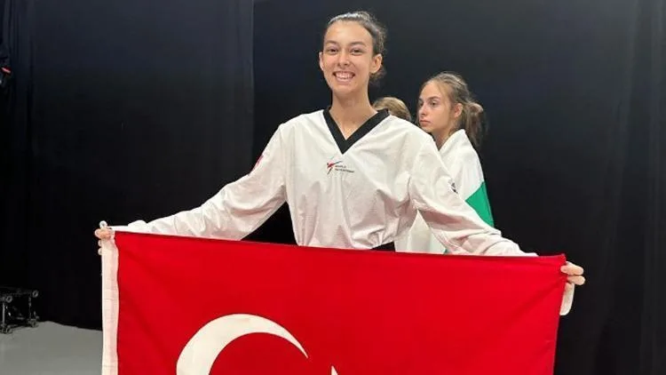 Elif Sude Akgül Avrupa Tekvando Şampiyonu oldu