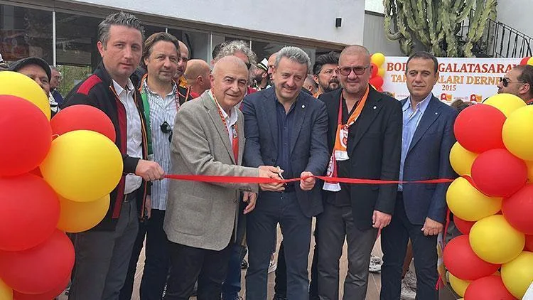 Bodrum'da Galatasaray lokali açıldı