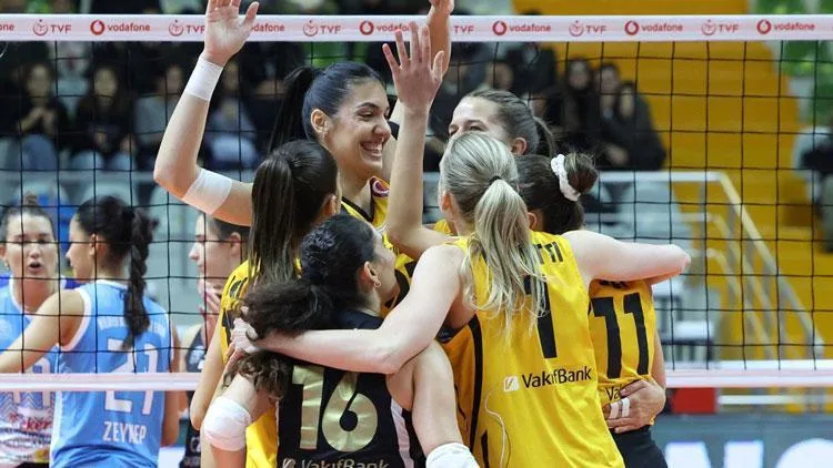 VakıfBank, Nilüfer Belediyespor Eker'i 3-0 yendi