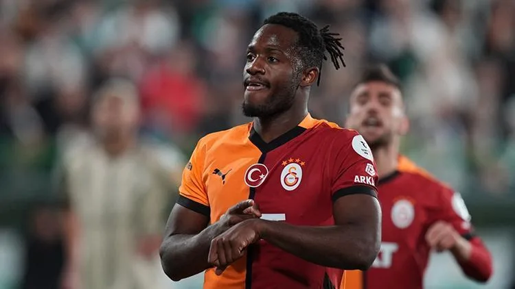 Galatasaray'ın Michy Batshuayi ile galibiyet serisi sürüyor