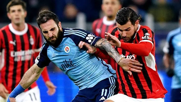 Milan, Slovan Bratislava'yı 3-2 yenerek galip geldi