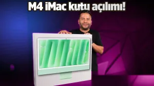 M4 iMac kutu açılımı ile yeni özellikler tanıtıldı