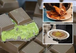 Çankırı restoranı Dubai çikolatasına rakip pide ve künefe üretiyor