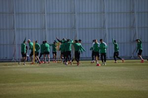 Konyaspor Göztepe maçı için hazırlıklarını sürdürüyor