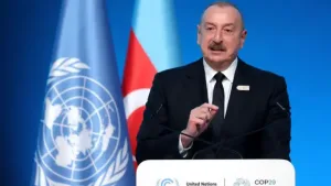 Aliyev, COP29'da petrol ve gazı 'Tanrı'nın armağanı' olarak tanımladı