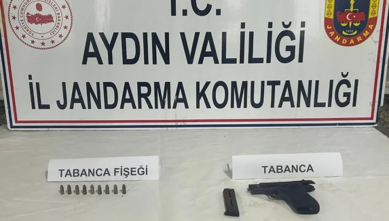 Aydın'da ruhsatsız 12 tabanca ele geçirildi