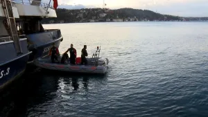 Sarıyer'de iki kişi denizde kayboldu, arama çalışmaları devam ediyor