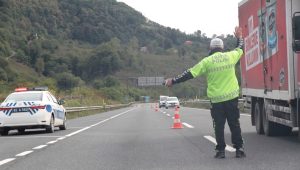 Ordu'da bir haftada 17 bin araç denetlendi