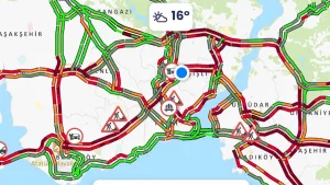 İstanbul'da trafik yoğunluğu yüzde 80'e ulaştı