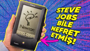 Apple Newton, büyük umutlarla piyasaya sürüldü ama başarısız oldu