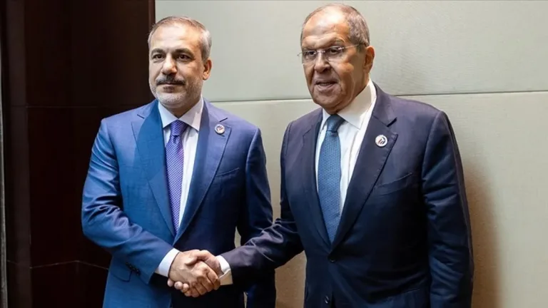 Bakan Fidan, Rus mevkidaşı Lavrov ile görüştü