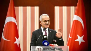 Bakan Uraloğlu Rizelilere ulaşım müjdesi verdi