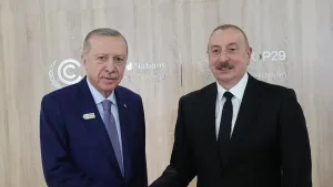 Erdoğan, Aliyev ile ikili görüşme gerçekleştirdi