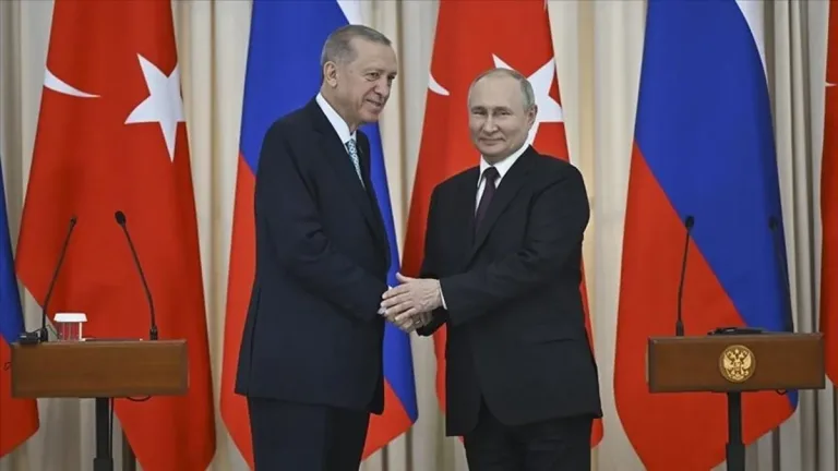 Erdoğan, Putin ile ticaret ve uluslararası konuları görüştü