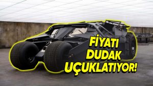 Batmobile Tumbler gerçeğe dönüşüyor, fiyatı 3 milyon dolar