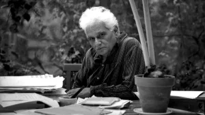 Derrida, Alain'in düşünce felsefesini inceliyor