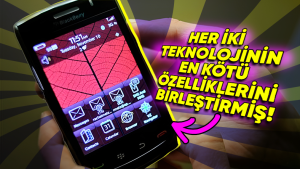 BlackBerry Storm, iPhone'u taklit ederken başarısız oldu