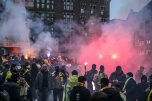 Amsterdam'da Ajax-Maccabi Tel Aviv maçı sonrası olaylar patlak verdi