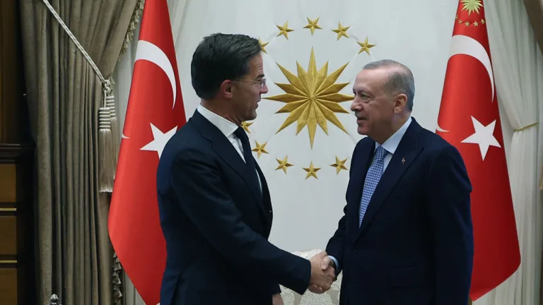 Erdoğan, NATO Genel Sekreteri Rutte'yi kabul etti