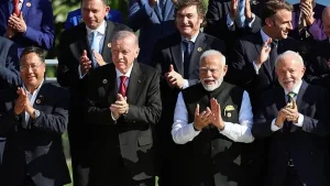 Erdoğan, G20 Zirvesi'nde aile fotoğrafı çekildi