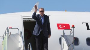 Erdoğan Kırgızistan'a Türk Devletleri Zirvesi için gitti