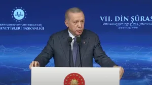 Erdoğan, din şurasında önemli mesajlar veriyor