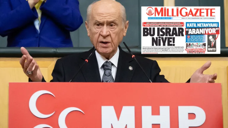 Bahçeli'ye Aydınglık ve Milli Gazete'den tepki geldi