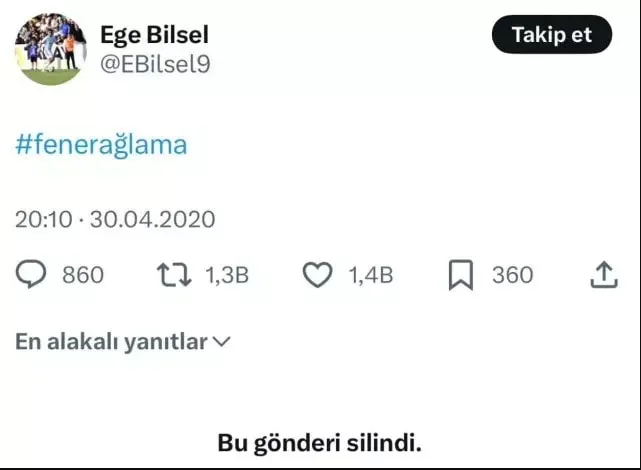 Fenerbahçe paylaşımıyla Galatasaray maçında olay oldu