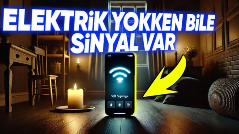 Elektrik kesintisi telefon sinyalini etkilemiyor