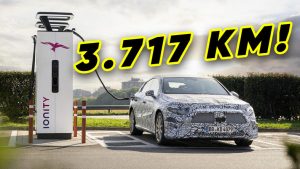 Mercedes-Benz CLA, 24 saat mesafe rekoru kırdı