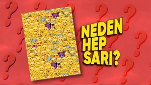 emojilerin sarı rengi 1960'lardan geliyor