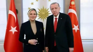 Cumhurbaşkanı Erdoğan, tenis federasyonu başkanını kabul etti