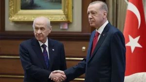 Erdoğan ve Bahçeli kritik görüşmede bir araya geldi