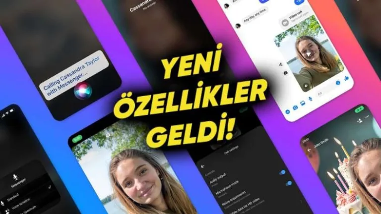 Facebook Messenger yeni özelliklerle geliyor