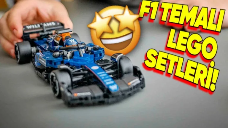 LEGO, Formula 1 için yeni setler tasarladı